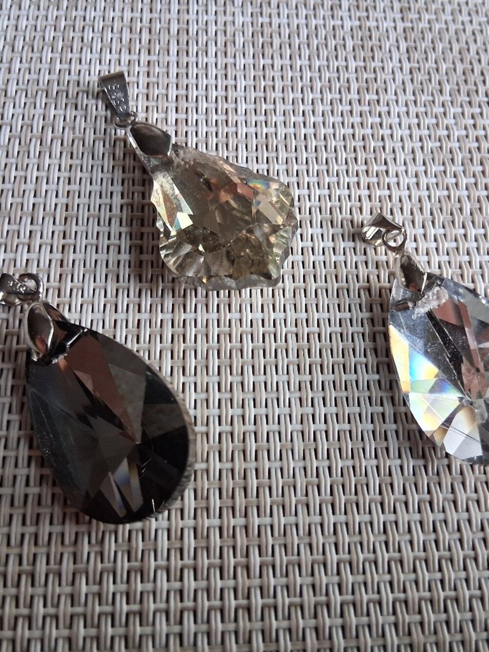 LOT of 3 vintage 18kg prisms